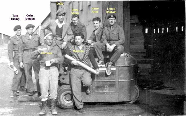 Gang at Larnaca Airfield