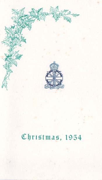 Christmas Cover 1954