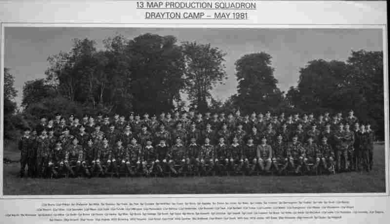 13 Map Prod Sqn Drayton Camp